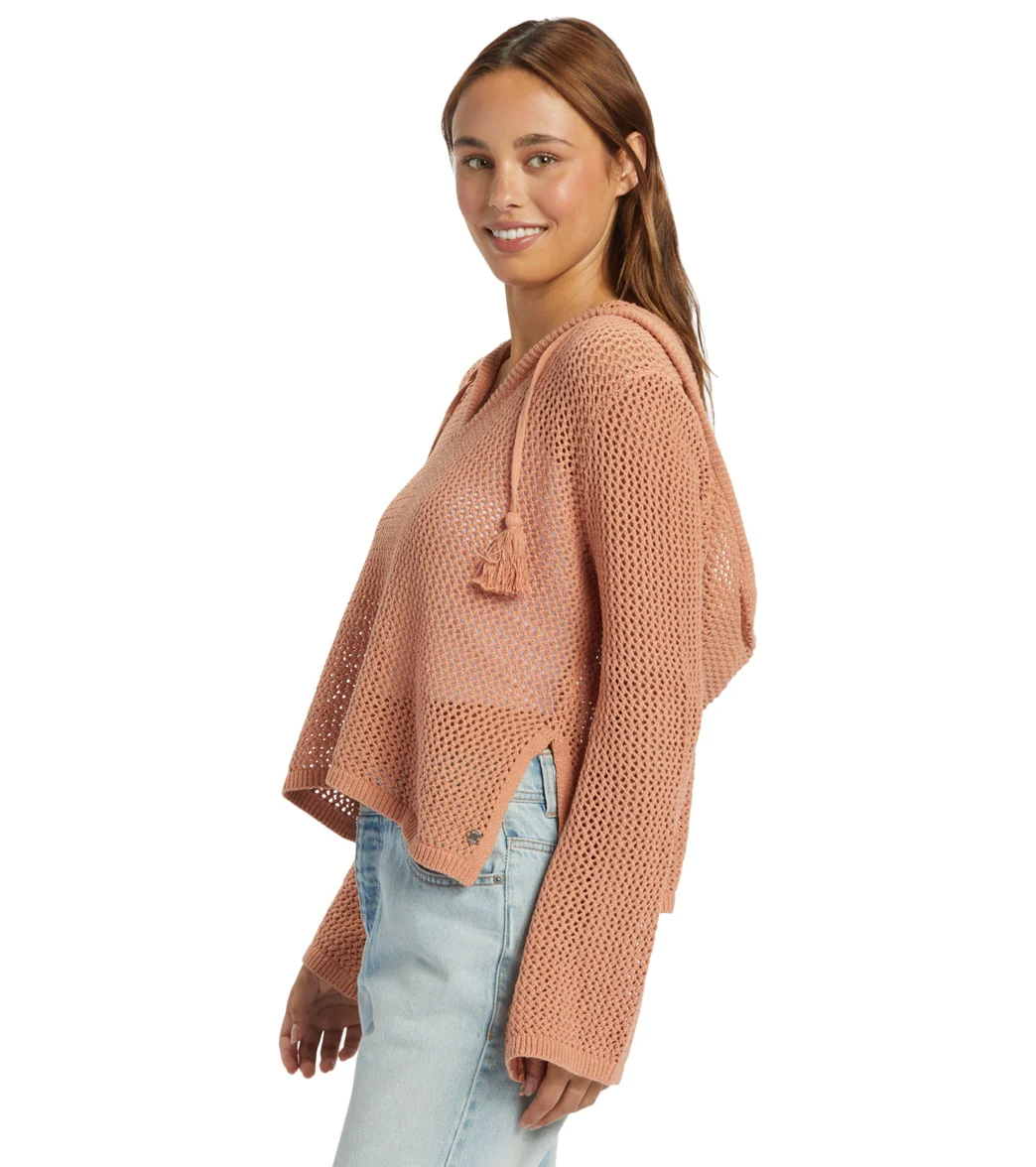Roxy Women's Cropped After Beach Break Pullover Hoodie - Image 2