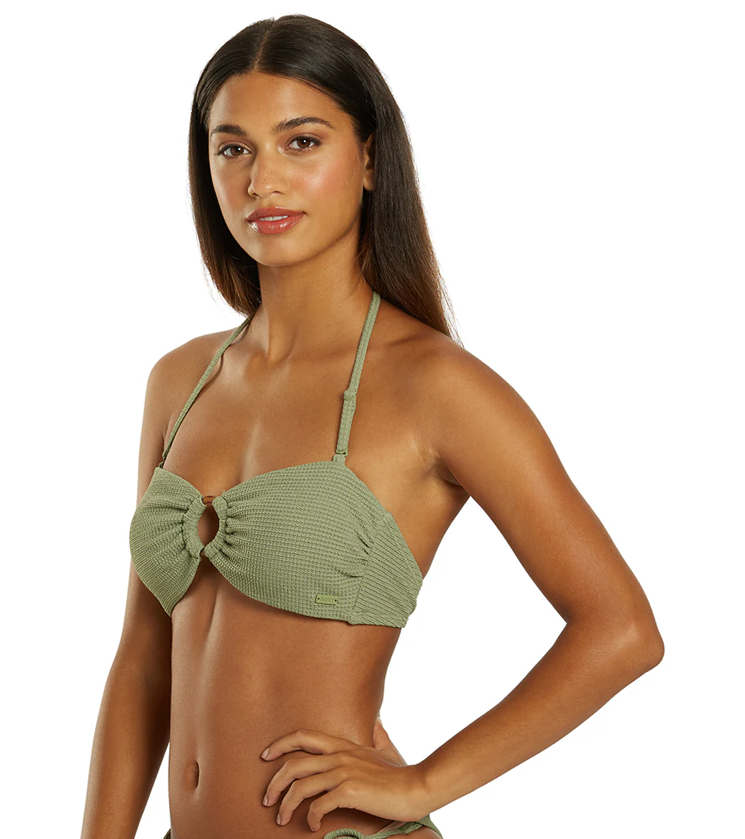 Roxy Women's Essaouira Bandeau Bikini Top - Image 4
