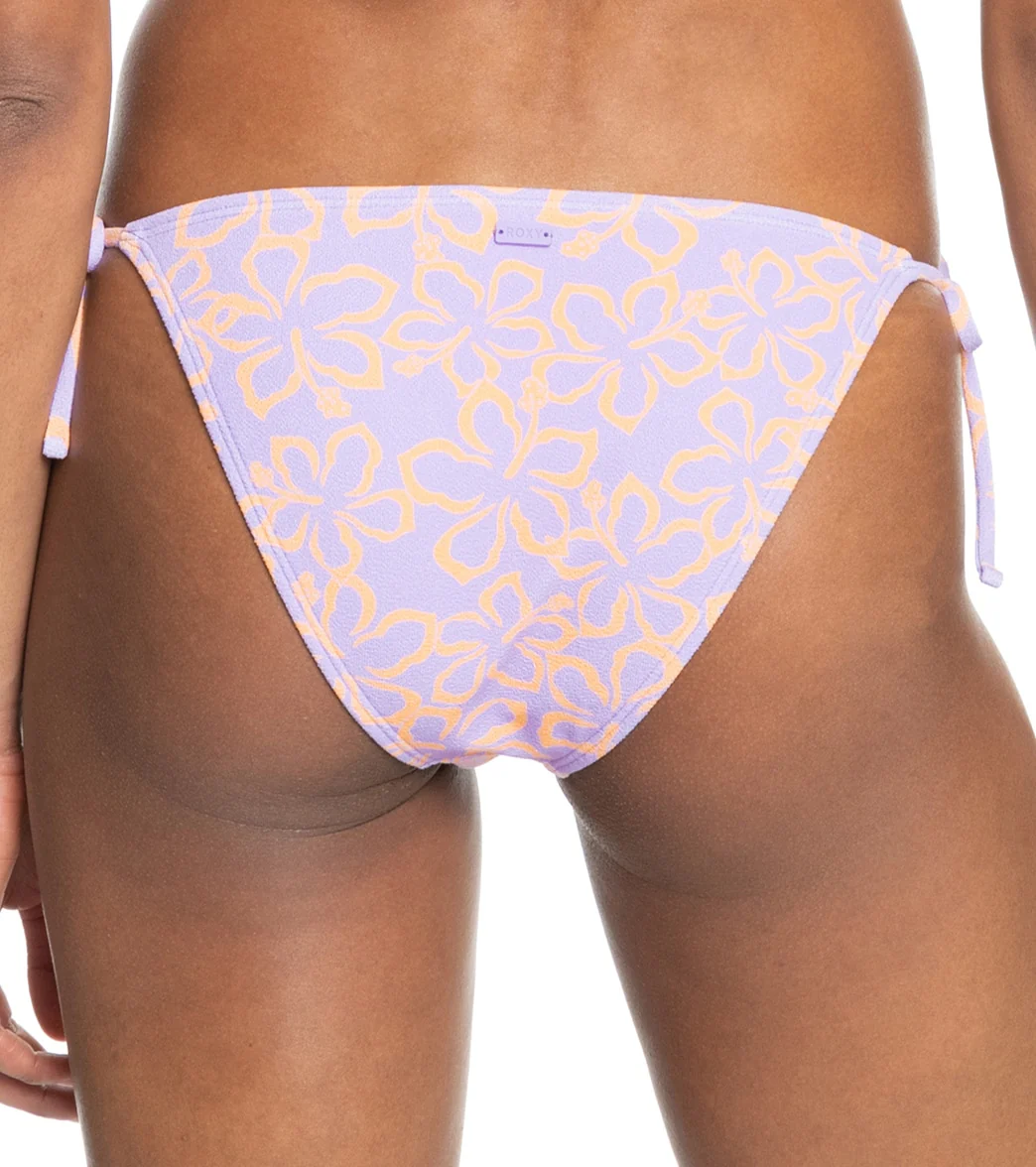 Roxy Women's Hawaiian Heat Cheeky Tie Side Bikini Bottom - Image 3