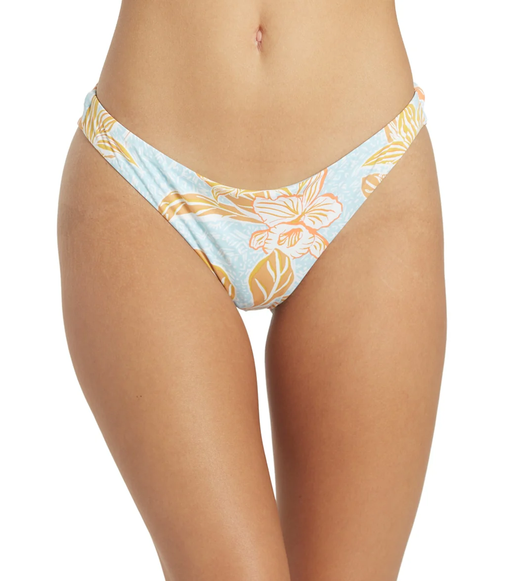 Roxy Women's Island In The Sun Cheeky Bikini Bottom - Image 8