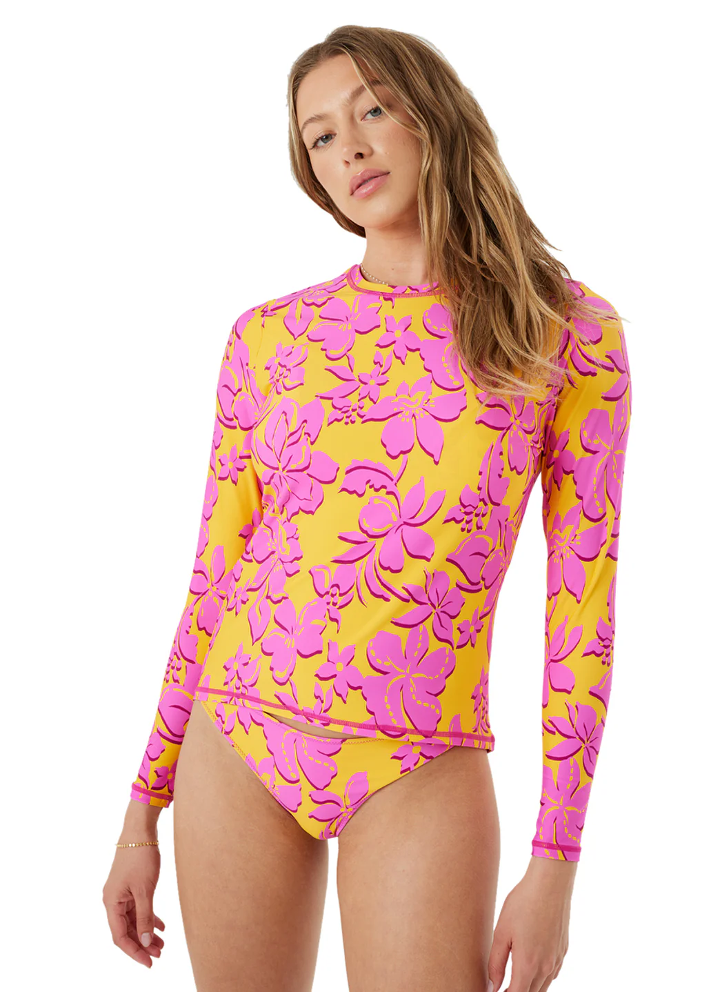 Roxy Women's Island Time Sea Skippin Long Sleeve Rash Guard - Image 7