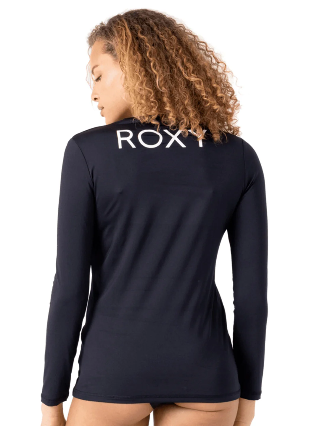 Roxy Women's New Enjoy Waves Lycra Long Sleeve UPF 50 Rash Guard - Image 5