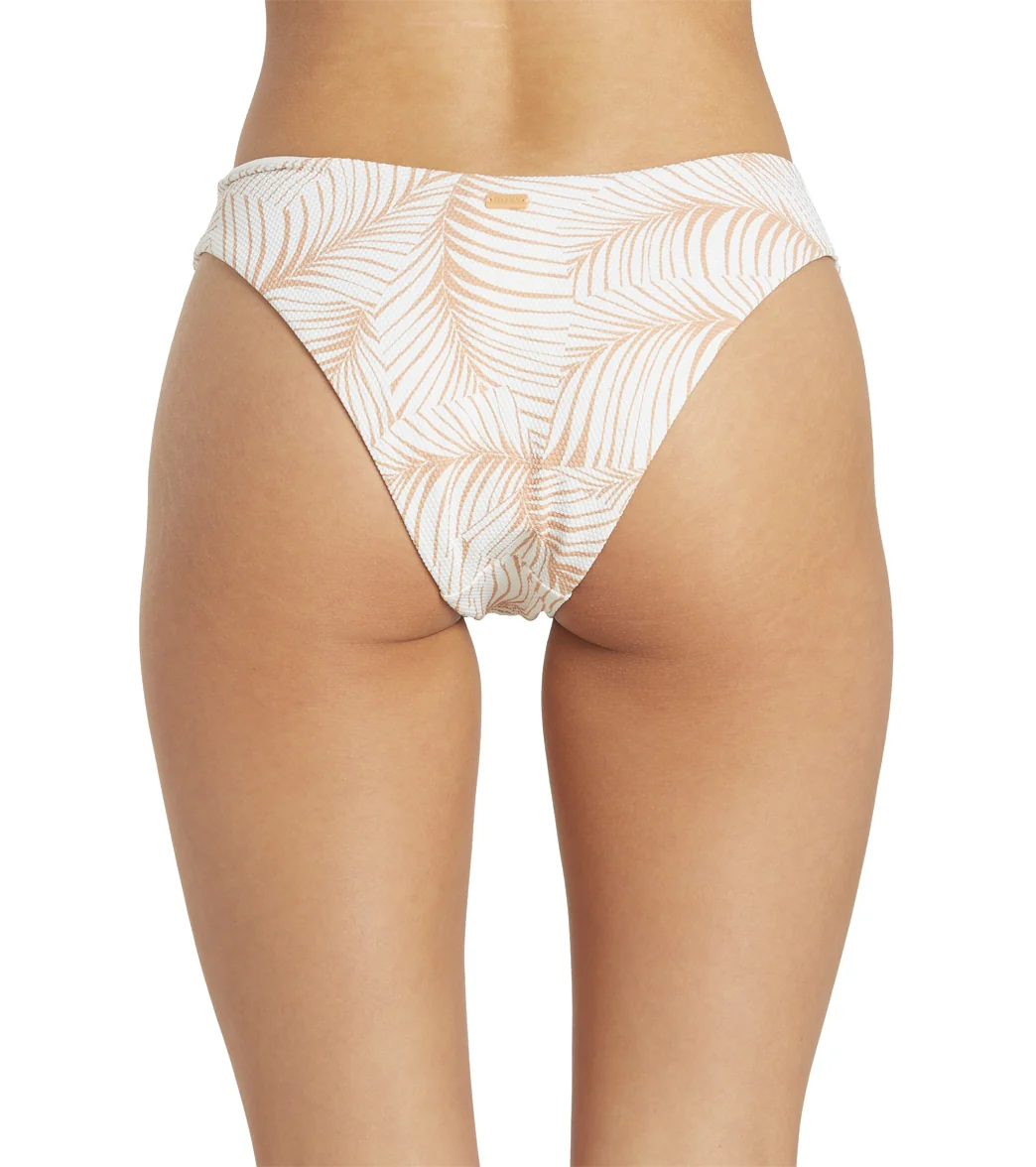 Roxy Women's Palm Tree Drea High Leg Bikini Bottom - Image 3