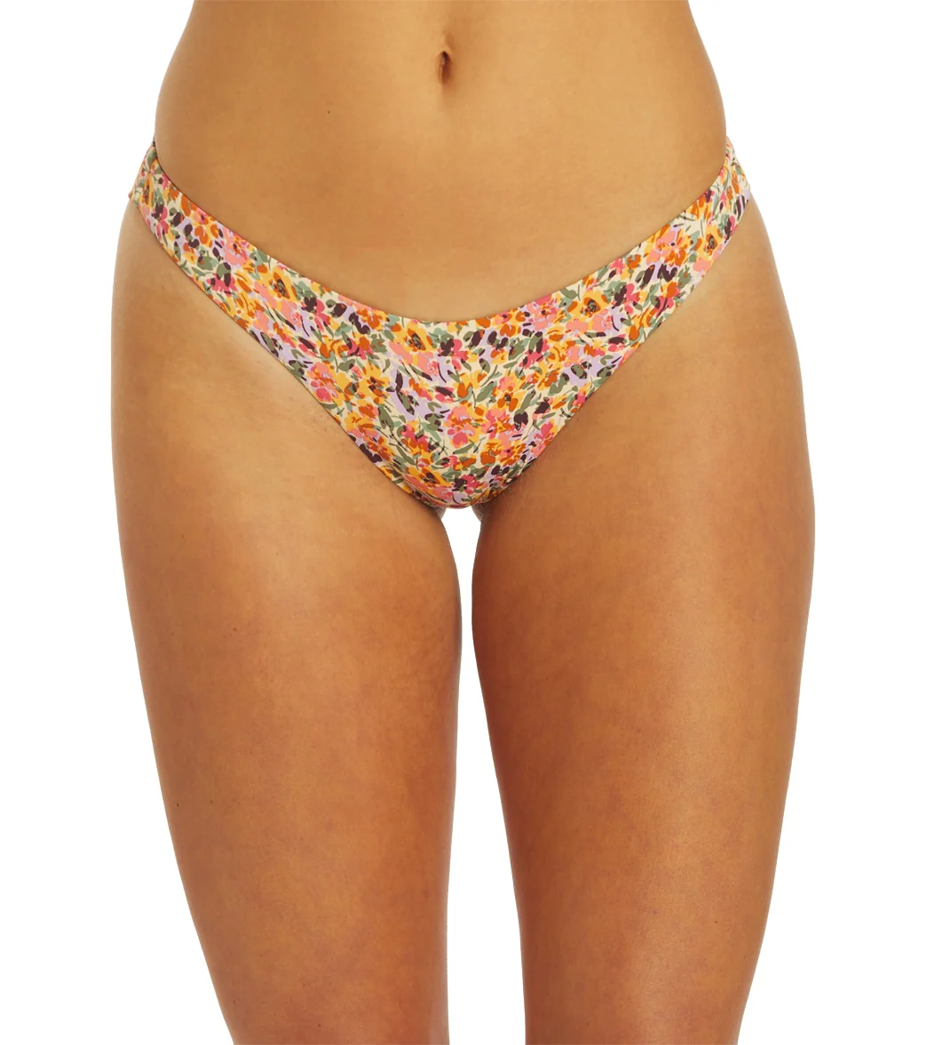 Roxy Women's Pt Beach Classics Cheeky Bikini Bottom