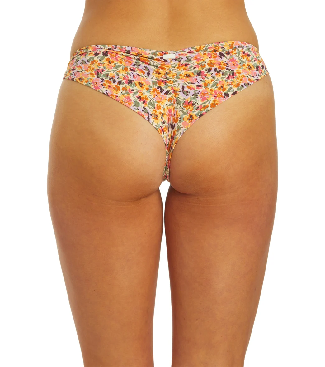 Roxy Women's Pt Beach Classics Cheeky Bikini Bottom - Image 3