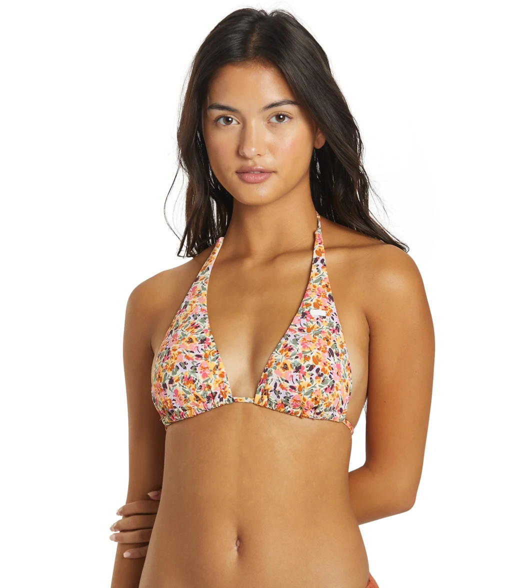 Roxy Women's Pt Beach Classics Tiki Elongat Triangle Bikini Top - Image 7