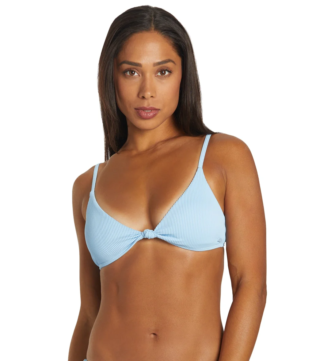 Roxy Women's Rib Roxy Love The Surf Knot Bikini Top - Image 19