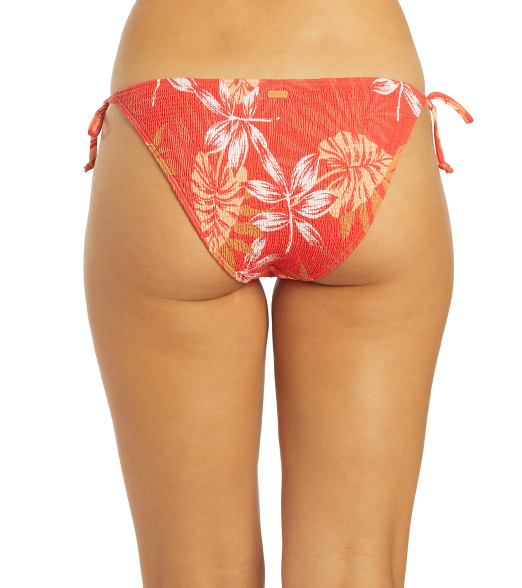 Roxy Women's Seaside Tropics Tie Side Bikini Bottom - Image 3