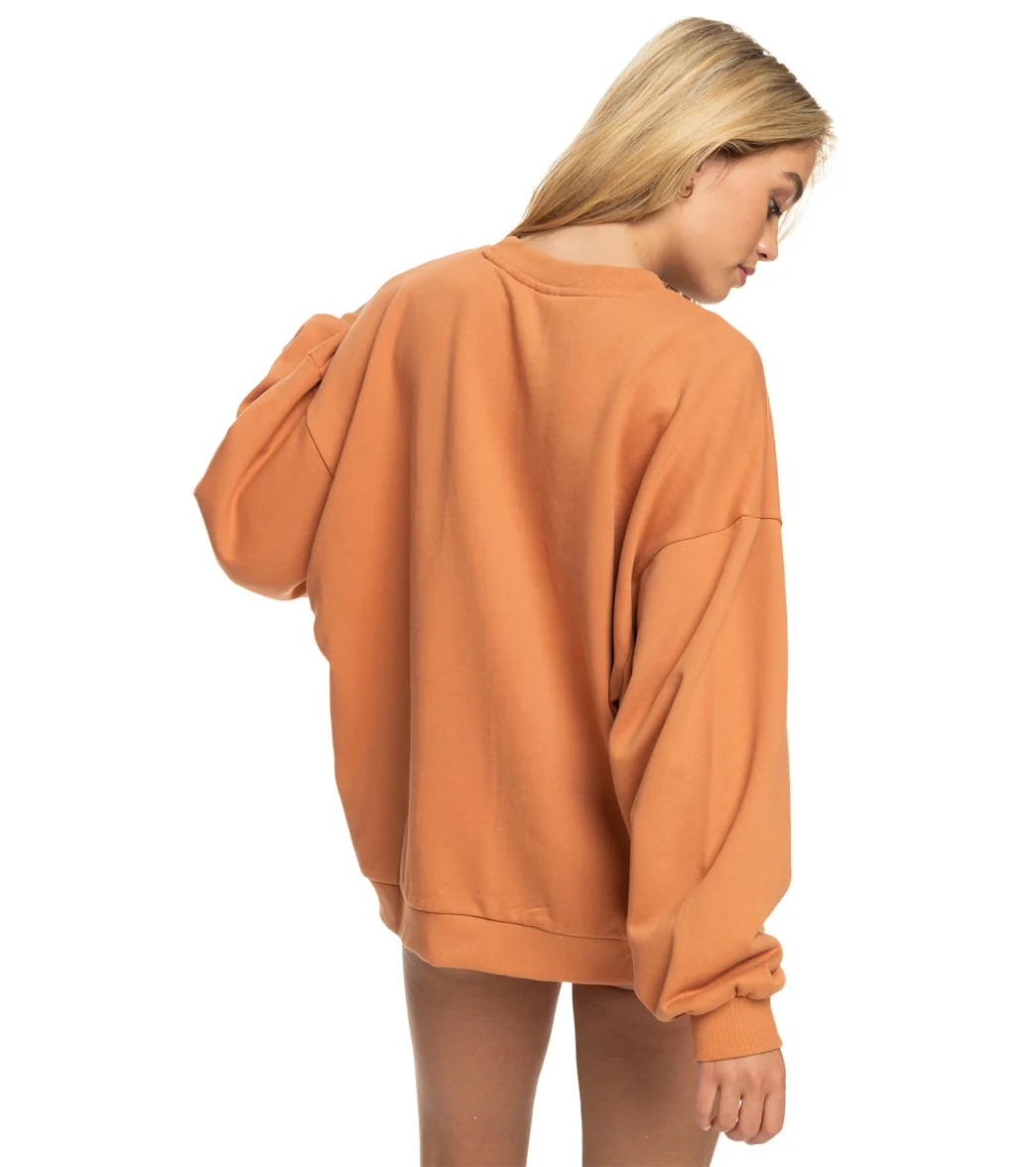Roxy Women's Surf Kind Kate  Crew Neck Sweater - Image 3