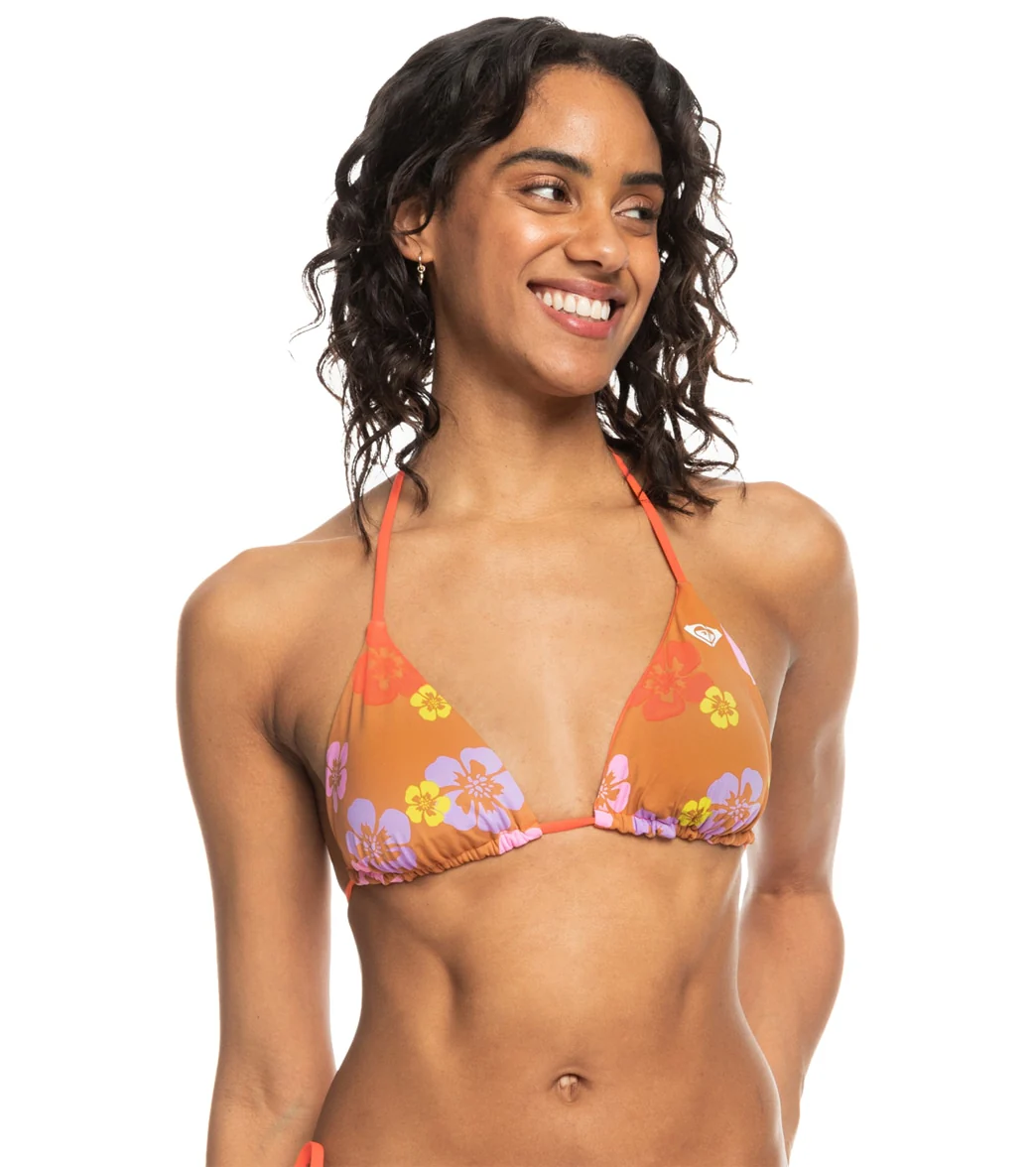 Roxy Women's Surf Kind Kate Reversible Triangle Bikini Top