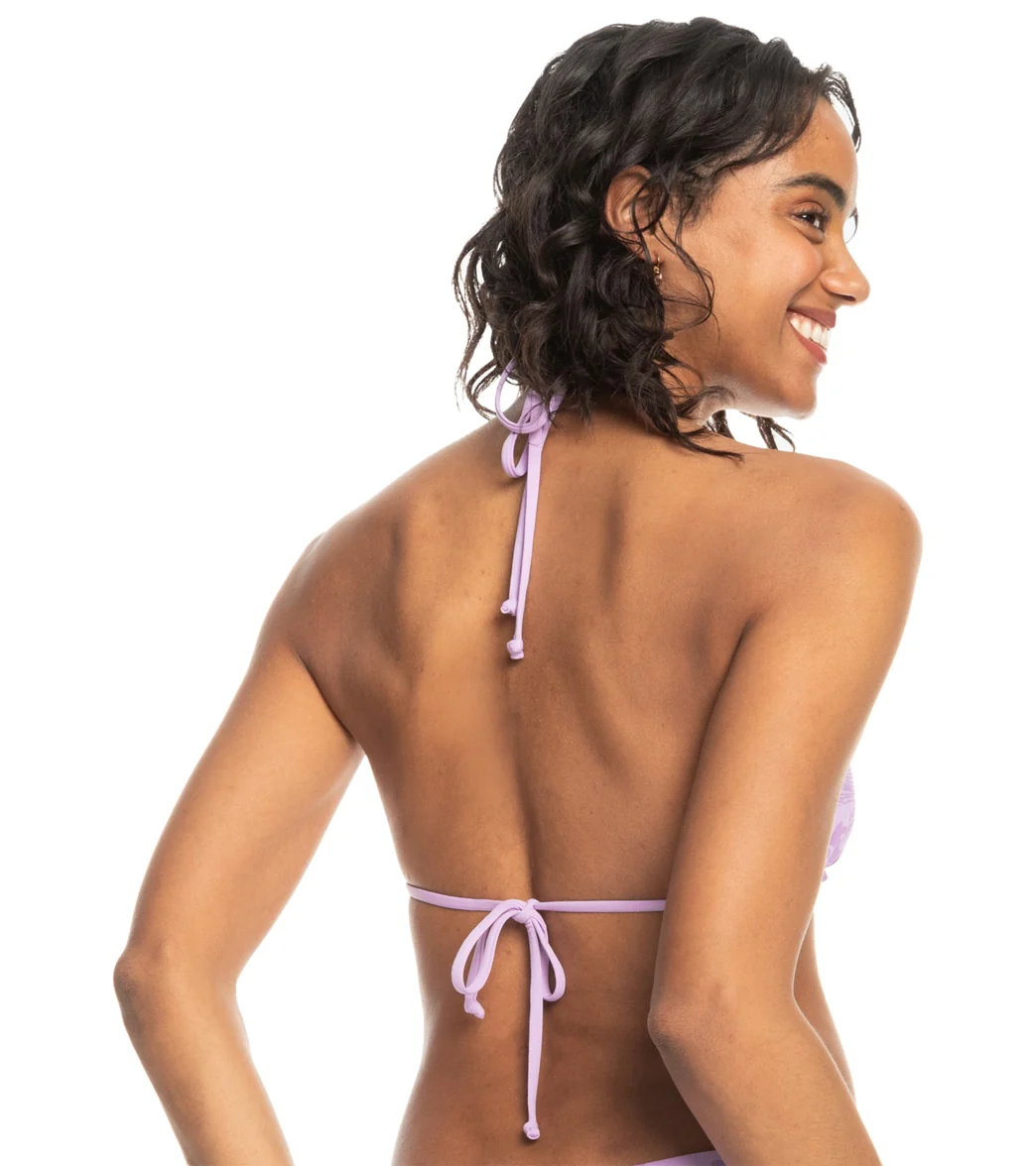 Roxy Women's Surf Kind Kate Reversible Triangle Bikini Top - Image 16