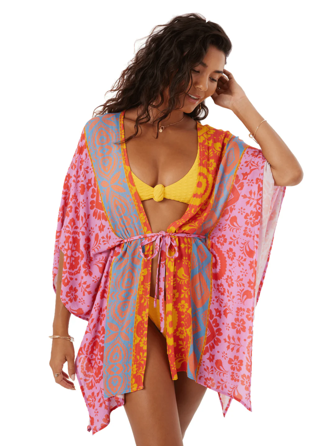Roxy Women's Wanderer Kimono Cover Up - Image 3