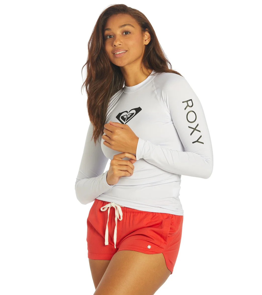 Roxy Women's Whole Hearted Long Sleeve UPF 50 Rash Guard - Image 11