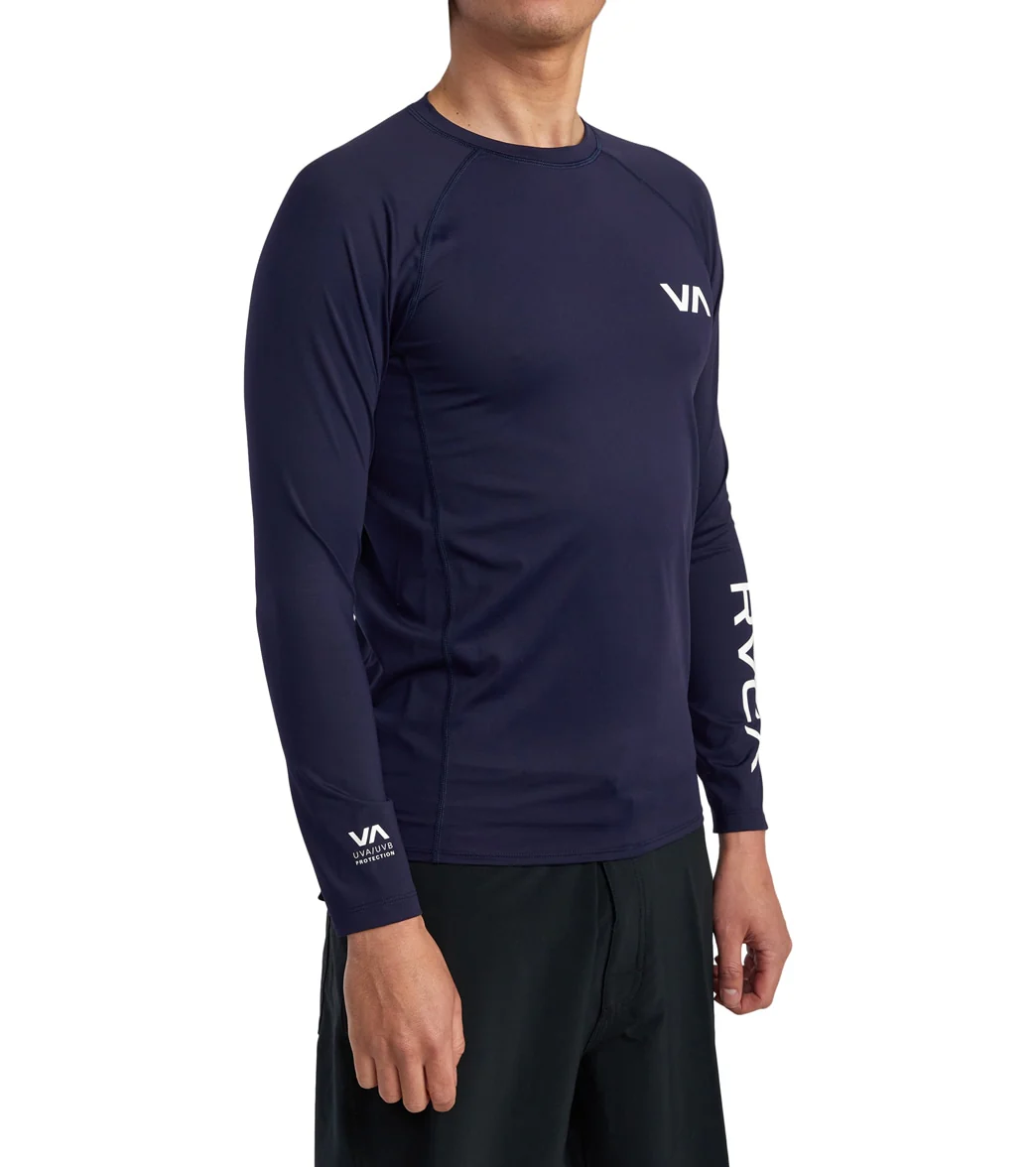 RVCA Men's Rvca Long Sleeve Rashguard - Image 2