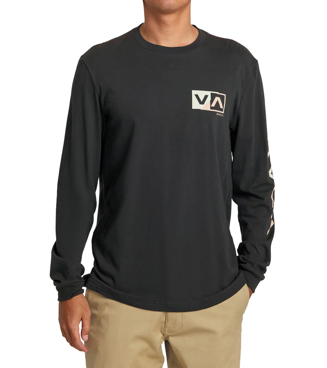 RVCA Men's Shifted Long Sleeve Tee