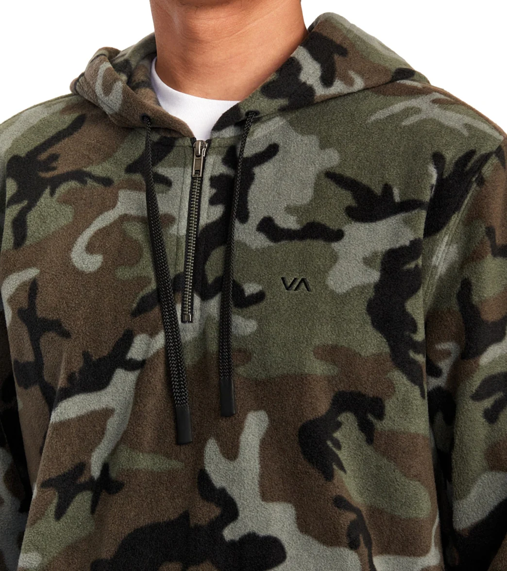 RVCA Men's Yukon 1/4 Zip Pullover Hoodie - Image 3