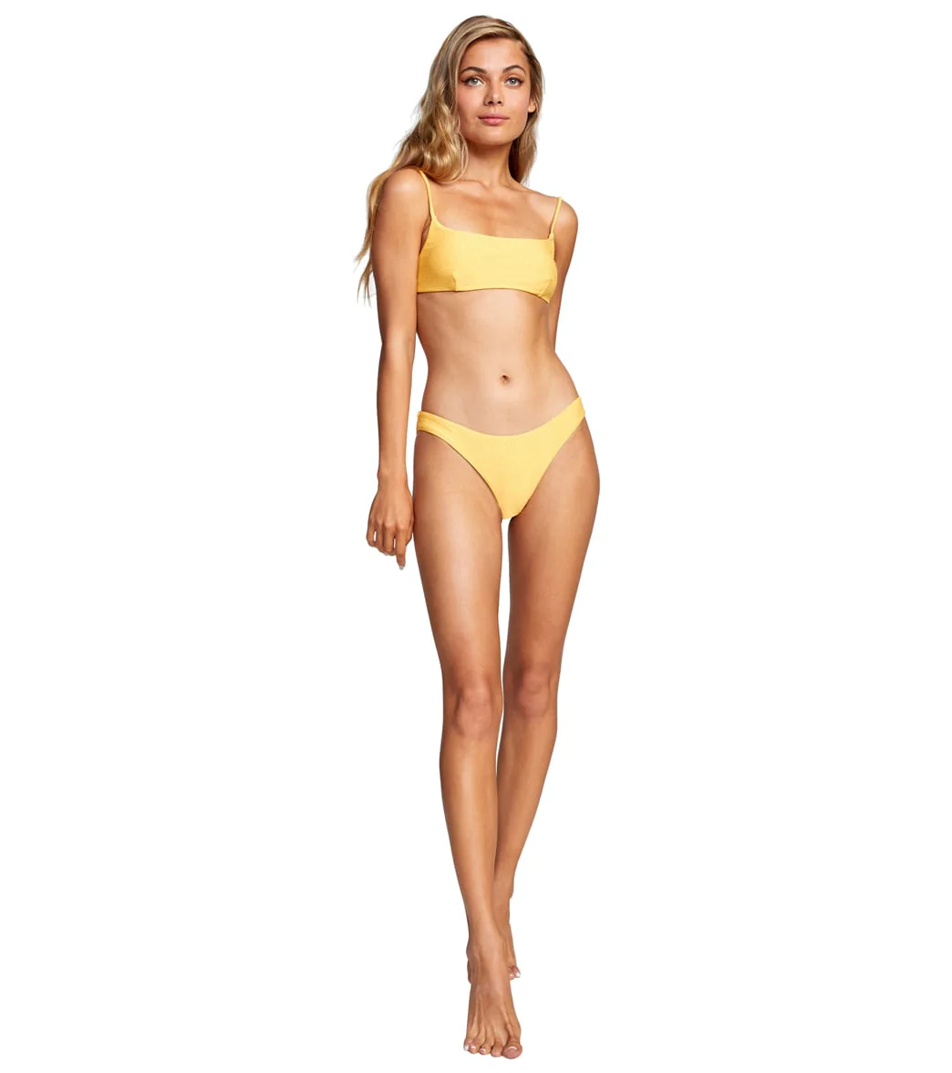 RVCA Women's Brightside Cheeky Bikini Bottom - Image 4