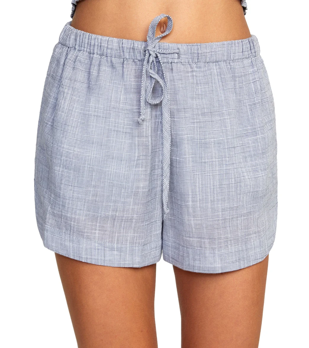 RVCA Women's Houndstooth New Yume Shorts - Image 7