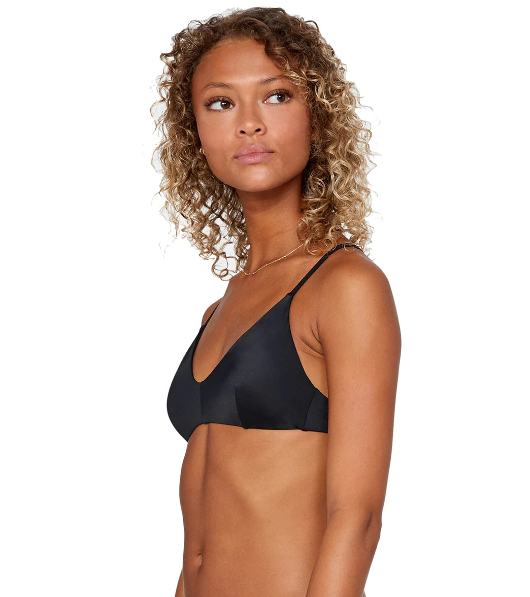 RVCA Women's Solid Crossback Bikini Top - Image 35