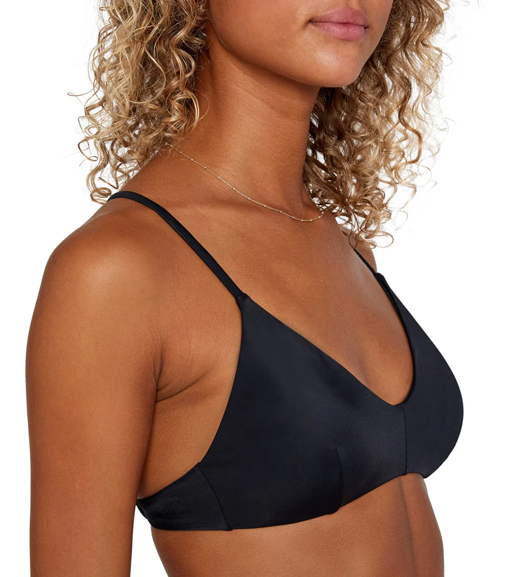 RVCA Women's Solid Crossback Bikini Top - Image 36