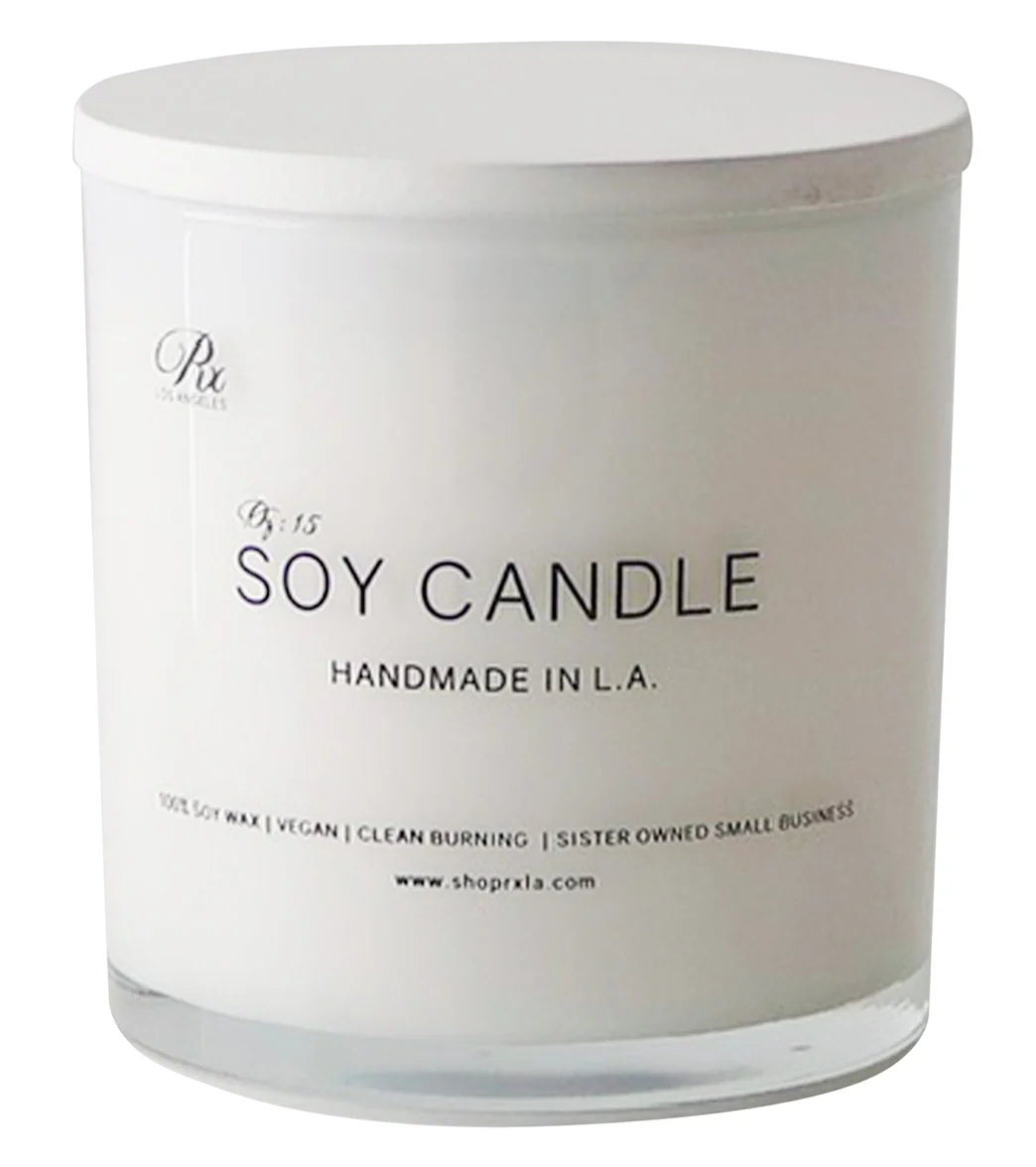 RXLA White Tea Soy Candle, 15 oz - Image 5