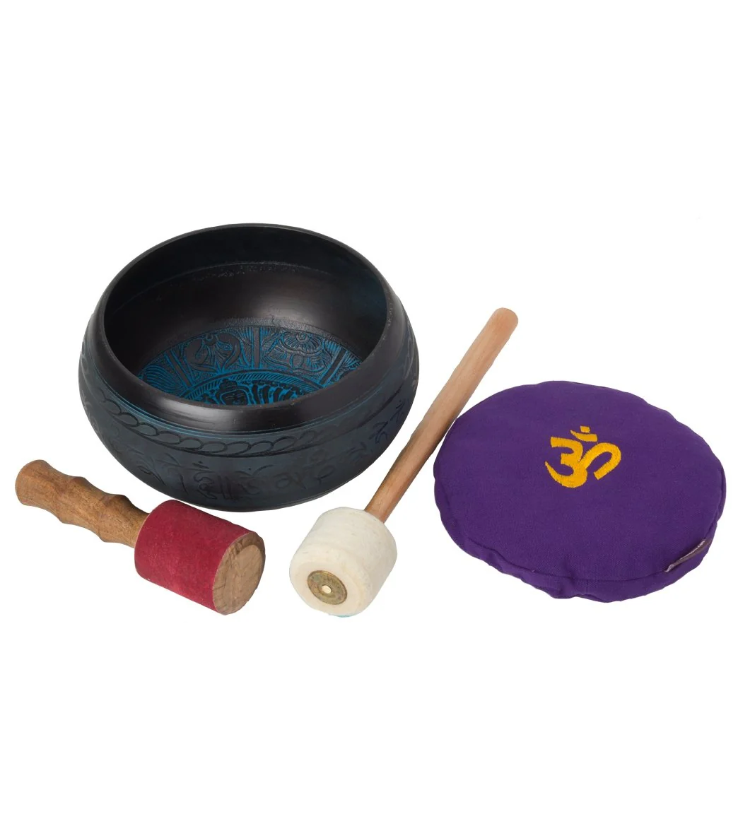 Sacred Space Healing Grade: Etched Singing Bowl (note F) - Image 2