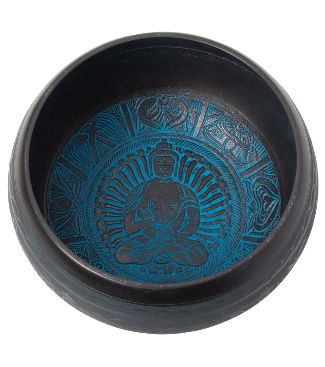 Sacred Space Healing Grade: Etched Singing Bowl (note F) - Image 3