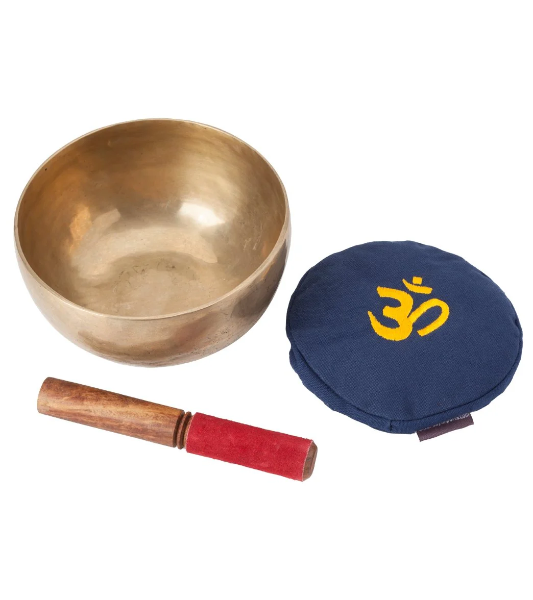 Sacred Space Lg Healing Grade A/G Chakra Tibetan Singing Bowl 7.25" #A1043 - Image 2