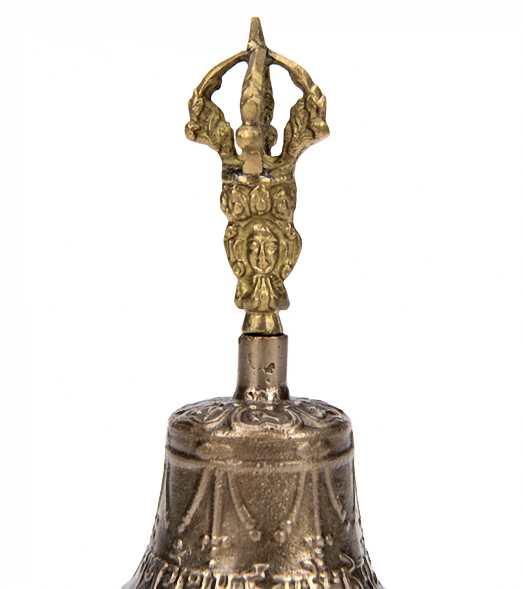Sacred Space Small Buddhist Sacred Spiritual Tibetan Bell and Dorje - Image 4