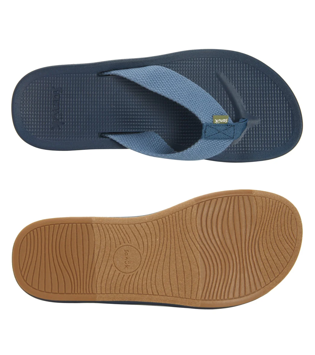 Sanuk Men's Cosmic Yogi Flip Flop - Image 4