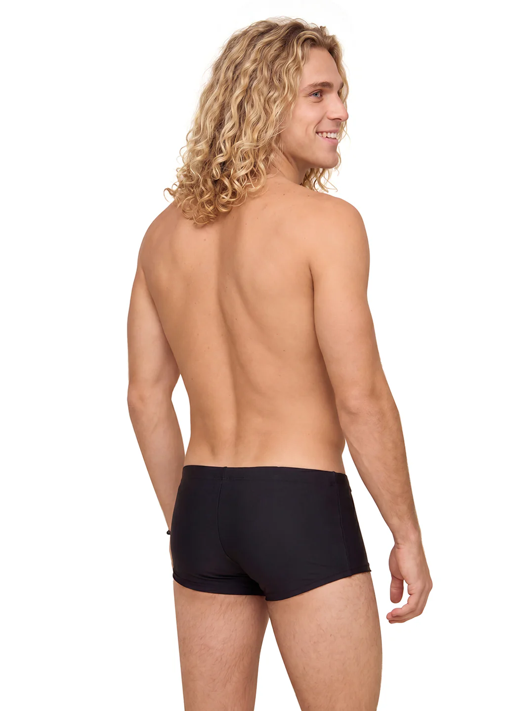 Sauvage Men's Perforated Sidepanel Square Leg Swimsuit - Image 13
