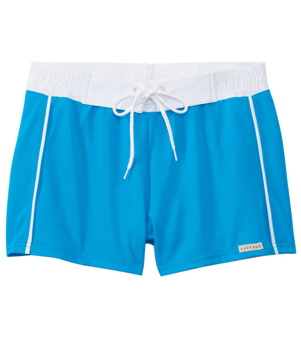 Sauvage Retro Italian Lycra Swim Short - Image 40