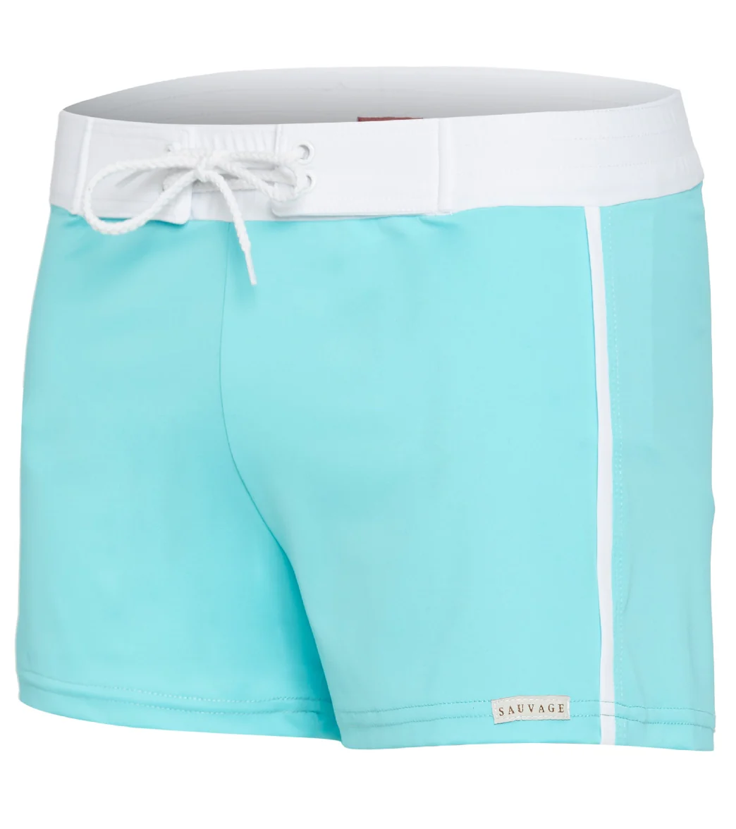 Sauvage Retro Italian Lycra Swim Short - Image 45