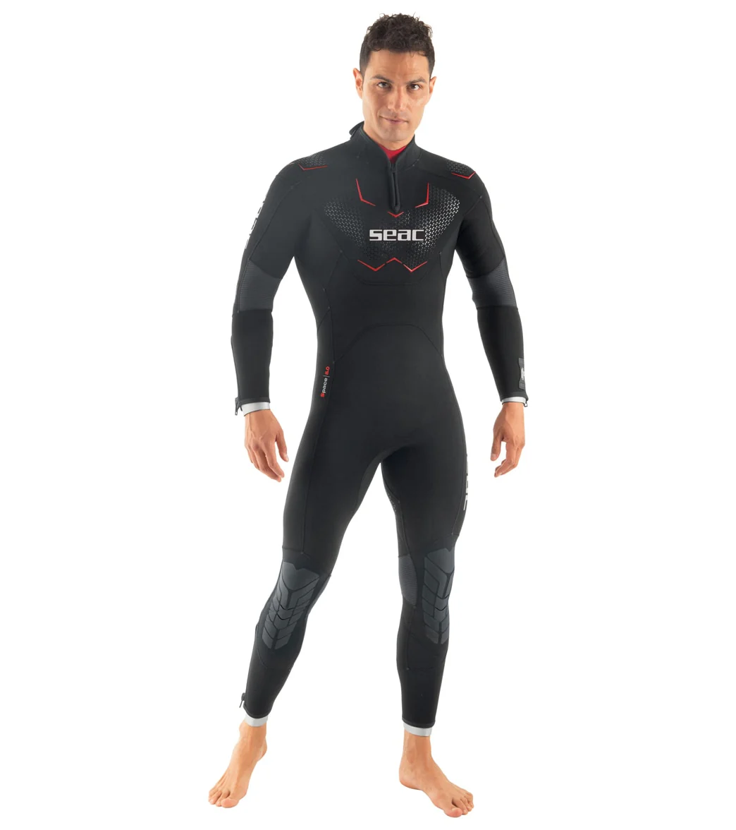 Seac USA Men's 5mm Space Back Zip Fullsuit Wetsuit - Image 3