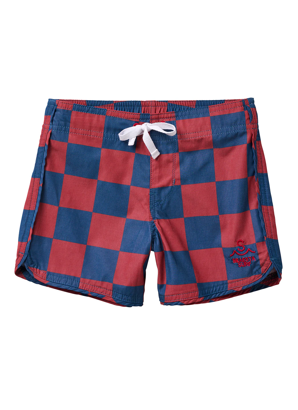 Seaesta Surf Boys' Scallop Nautical Checks Retro Flare Board Short (Toddler, Little Kid, Big Kid) - Image 11