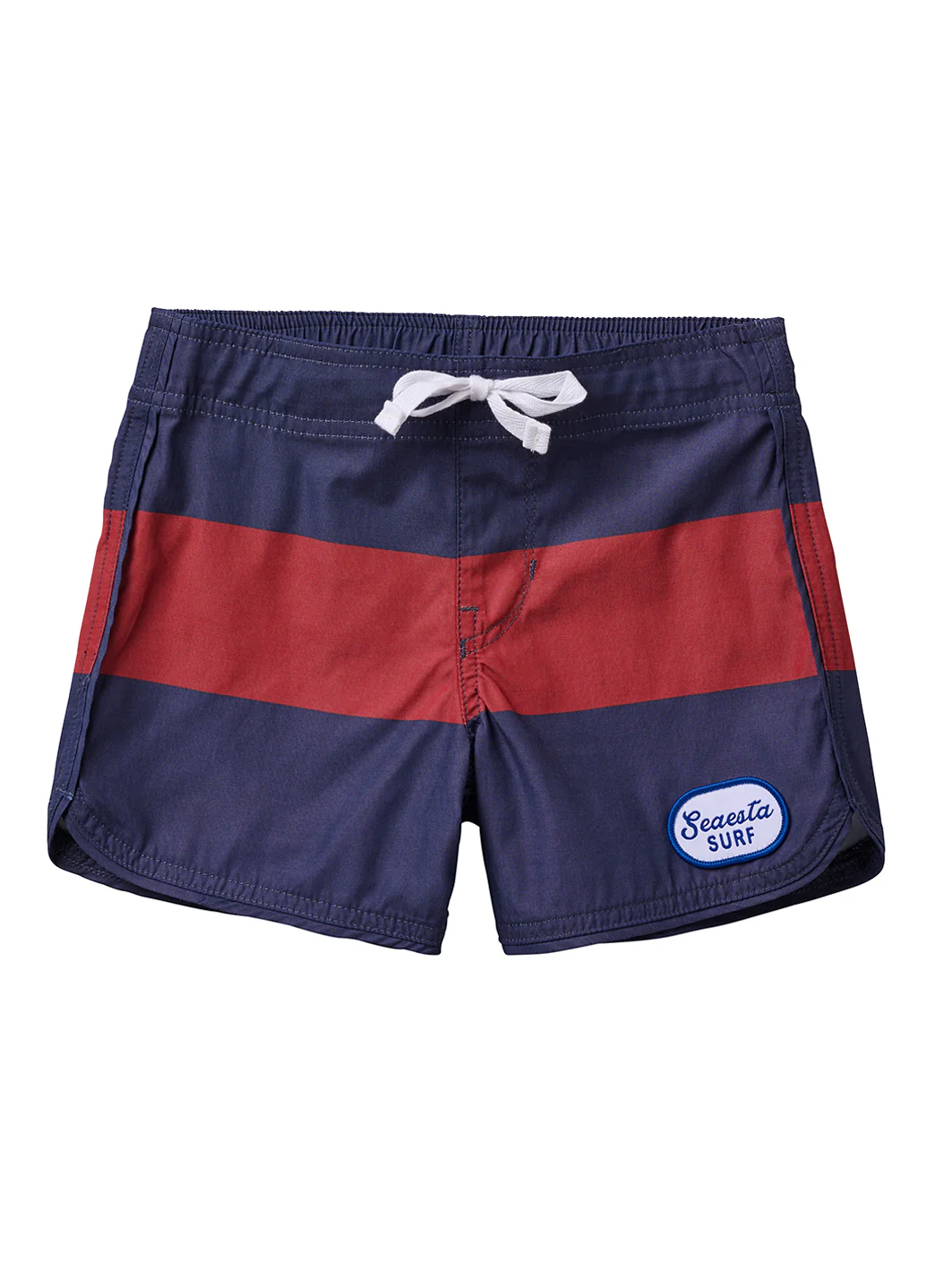 Seaesta Surf Boys' Scallop Stand Patch Retro Flare Board Short (Toddler, Little Kid, Big Kid) - Image 2