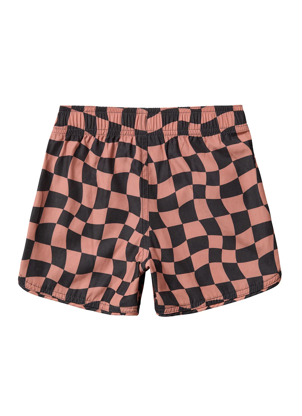 Seaesta Surf Boys's Scallop Wavy Checks Retro Flare Board Short (Toddler, Little Kid, Big Kid) - Image 4