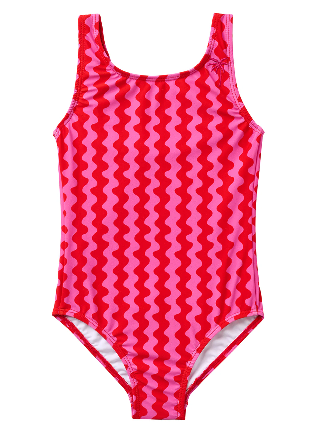 Seaesta Surf Girls' Small Waves One Piece Swimsuit (Toddler, Little Kid, Big Kid) - Image 3