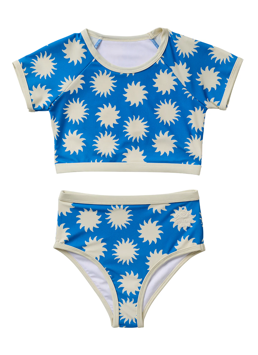 Seaesta Surf Girls' Soleil Two Piece Rash Guard Set (Toddler, Little Kid, Big Kid) - Image 9