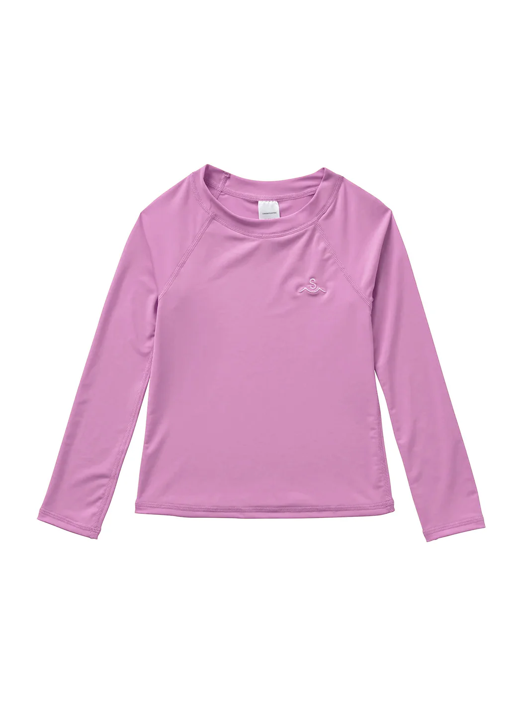 Seaesta Surf Girls' Youth Solid Long Sleeve Rash Guard (Big Kid) - Image 9