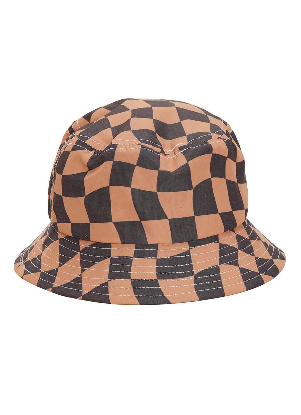 Seaesta Surf Kids' Wavy Checks Bucket Hat - Image 3