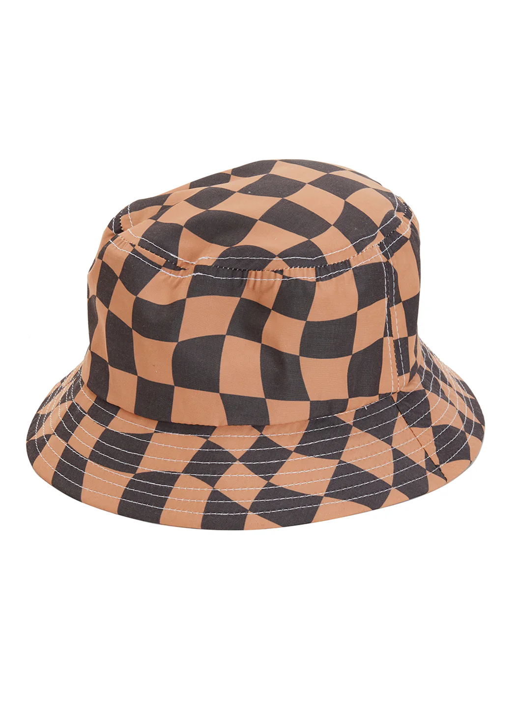 Seaesta Surf Kids' Wavy Checks Bucket Hat - Image 4
