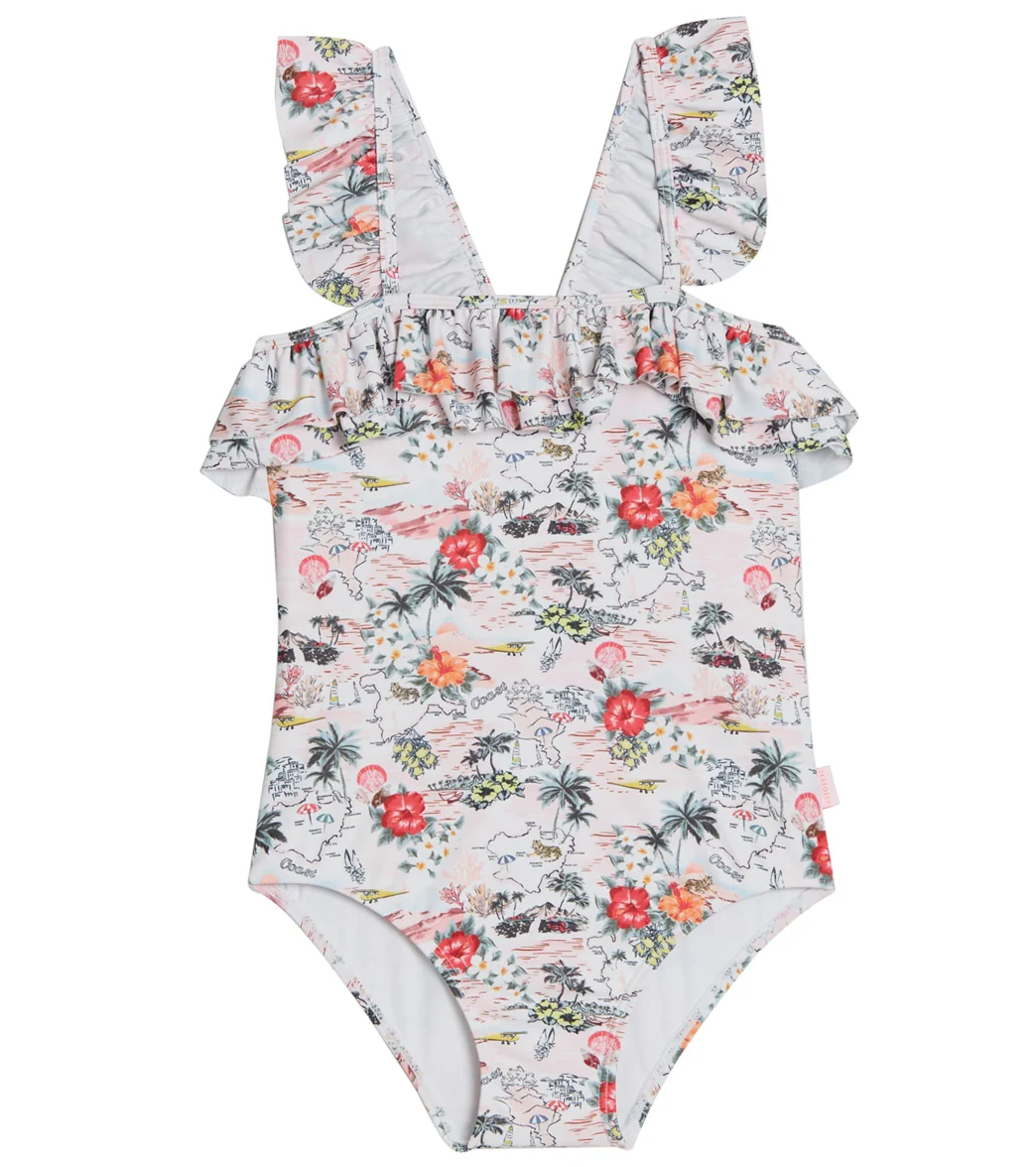 Seafolly Girls' Coast To Coast One Piece Swimsuit (Baby, Toddler, Little Kid) - Image 3