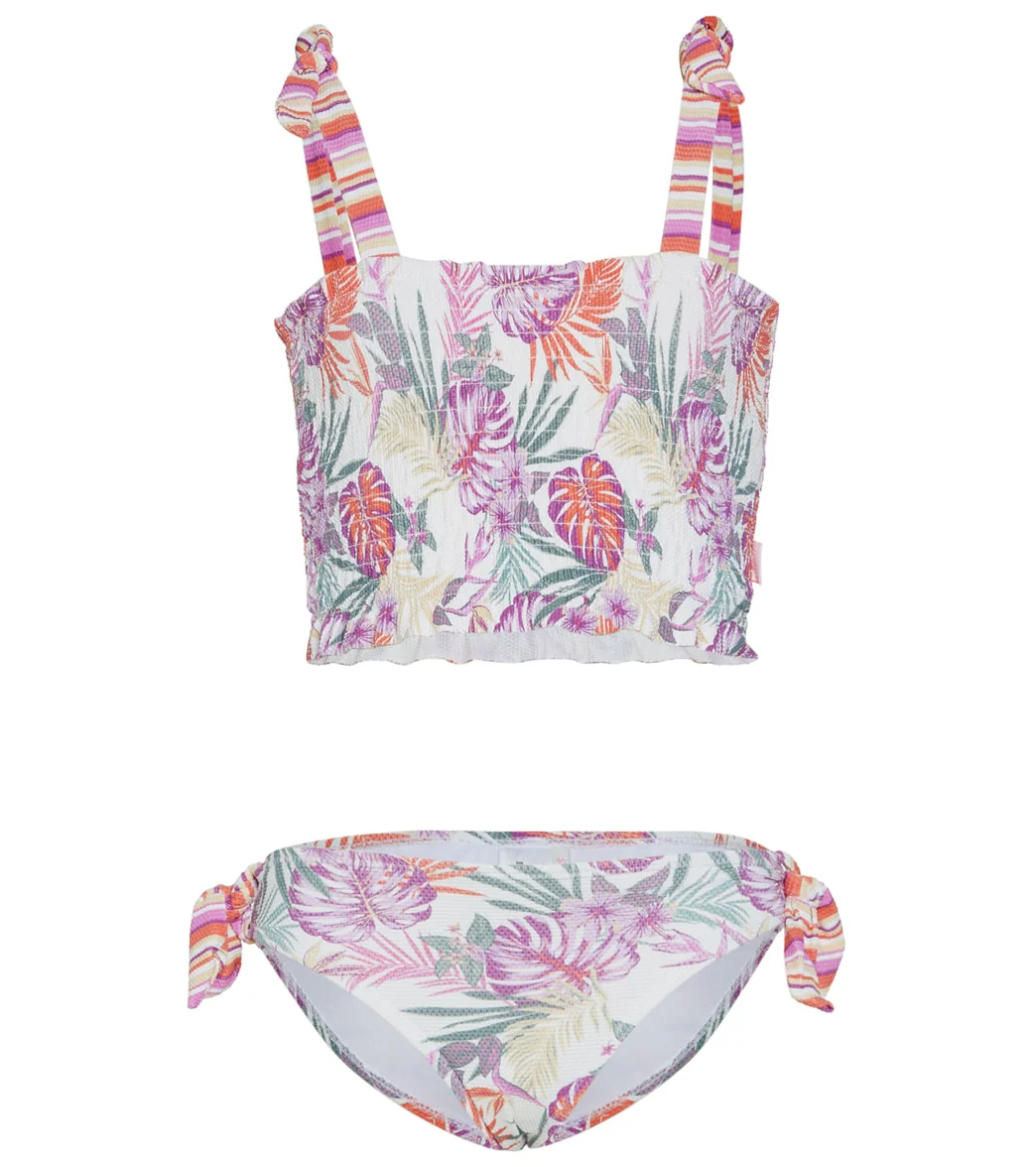 Seafolly Girls' Island In The Sun Two Piece Bikini Set (Baby, Toddler, Little Kid)
