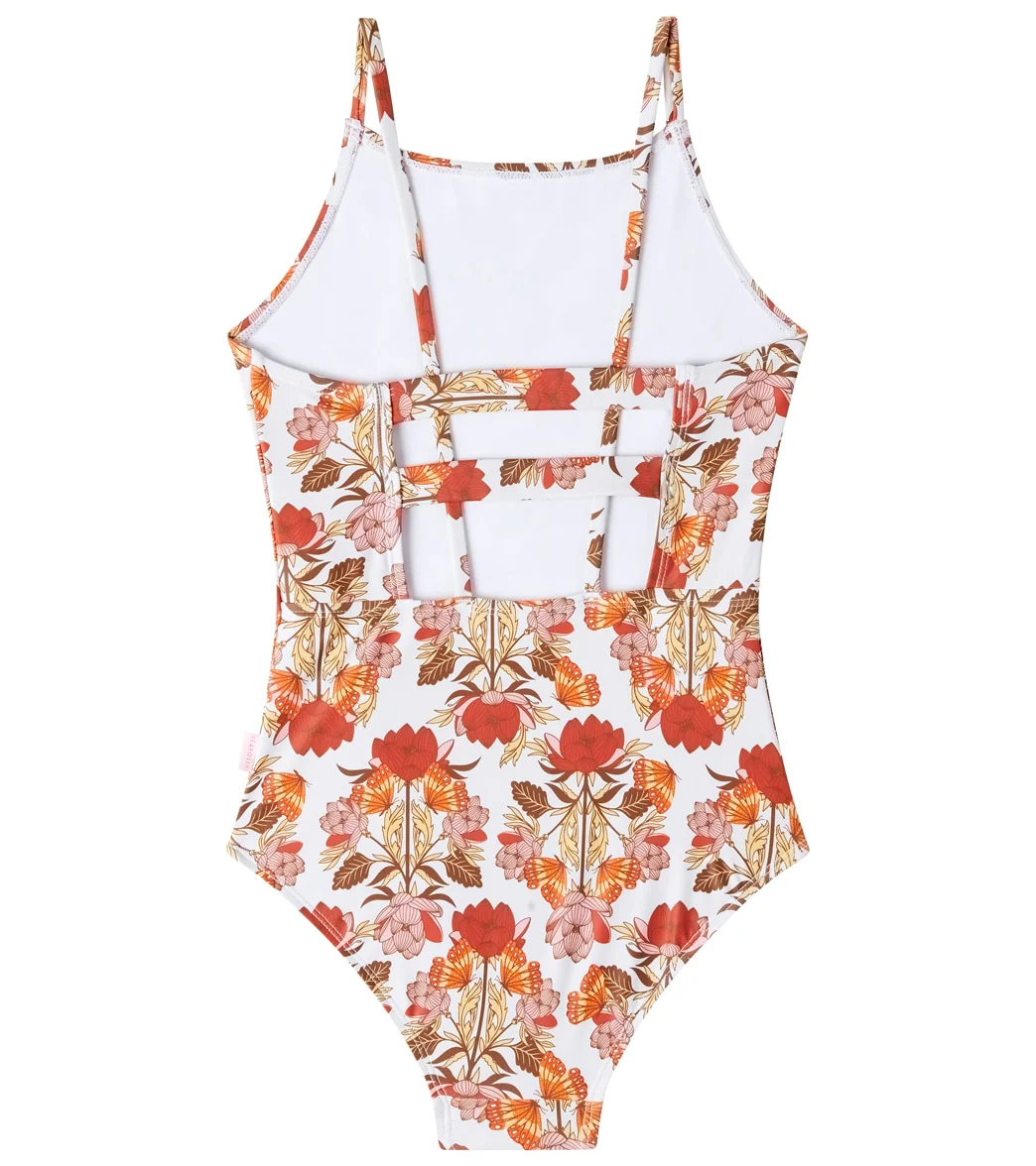 Seafolly Girls' Papillon Reversible One Piece Swimsuit (Big Kid) - Image 2