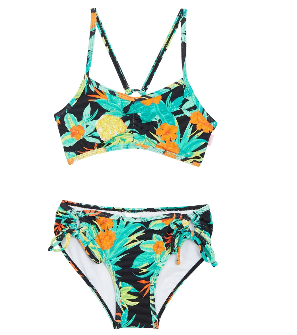 Seafolly Girls' Tropical Nights Two Piece Bikini Set (Big Kid) - Image 5
