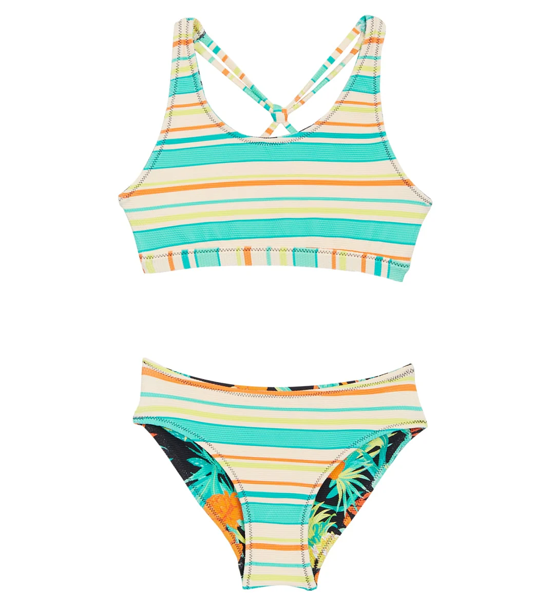 Seafolly Girls' Tropical Nights Two Piece Bikini Set (Big Kid) - Image 3