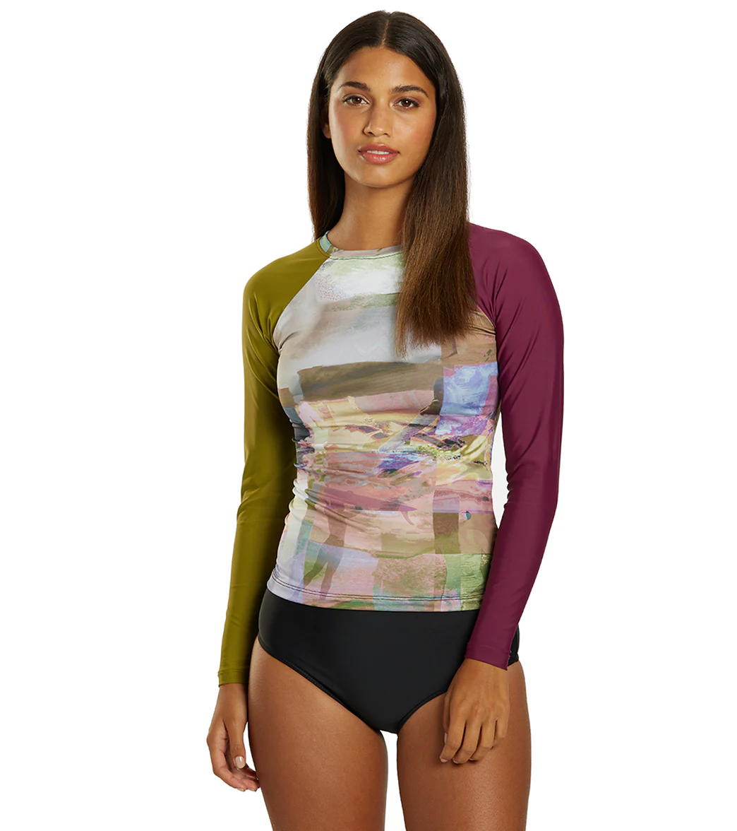 Seea Women's Doheny Colorblock Long Sleeve Rash Guard - Image 6