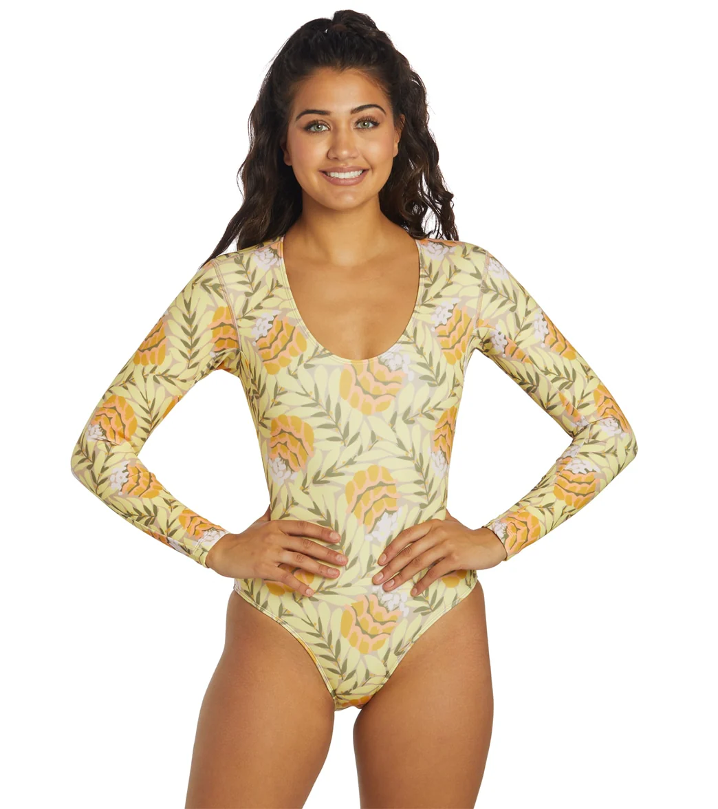 Seea Women's Harper Long Sleeve One Piece Swimsuit - Image 7
