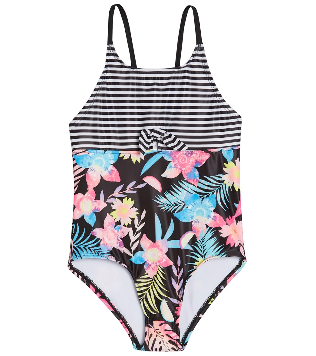 Shelloha Girls' Floral Fruit One Piece Swimsuit (Little Kid, Big Kid) - Image 5